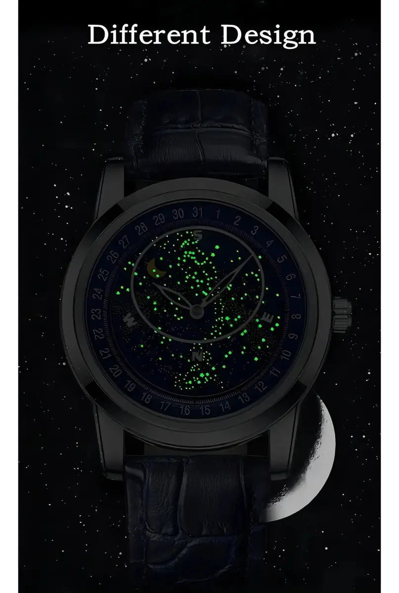Relógios mecânicos luminosos Kimsdun K-1216a