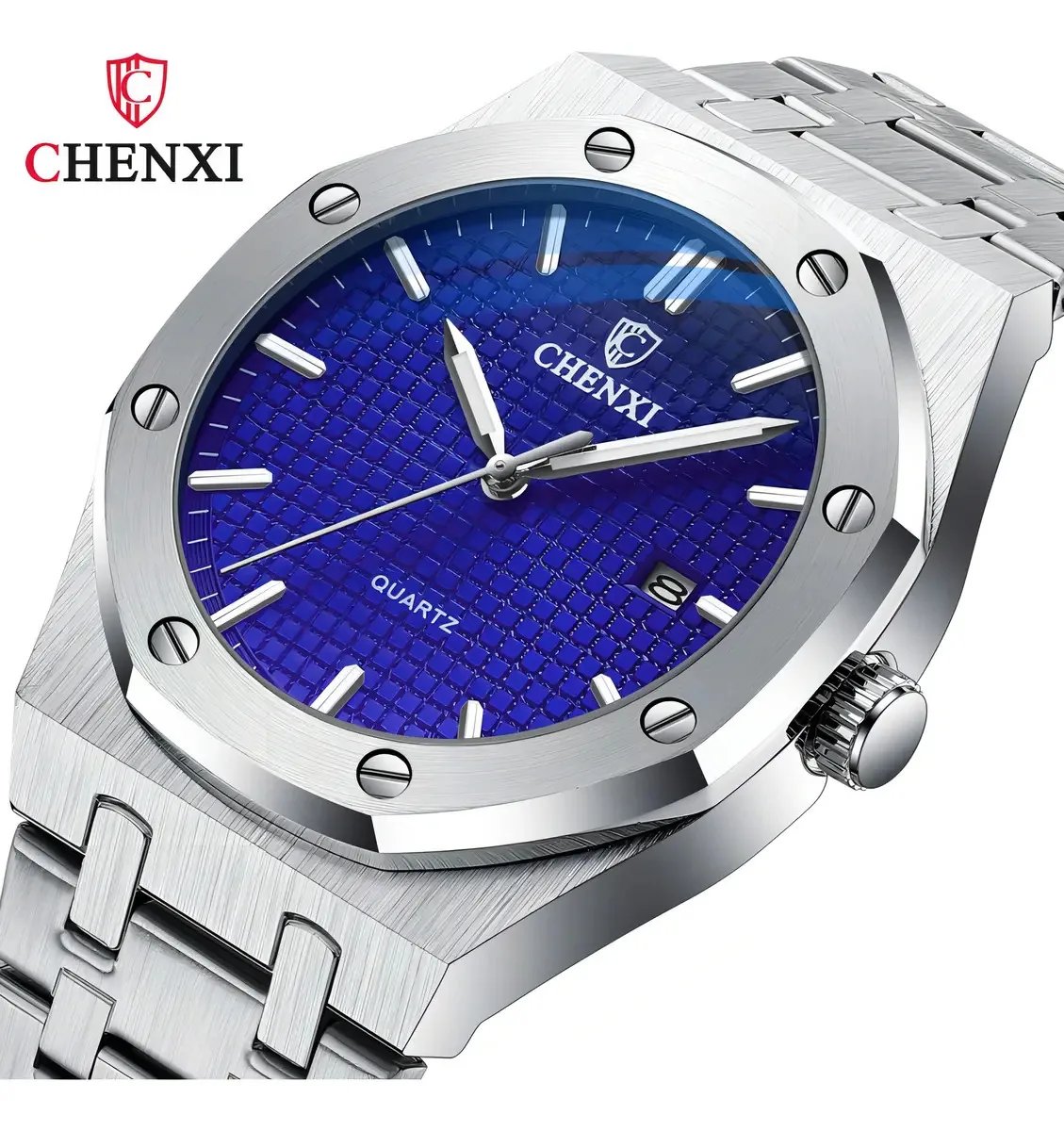 Chenxi Casual Calendar Relógios De Quartzo