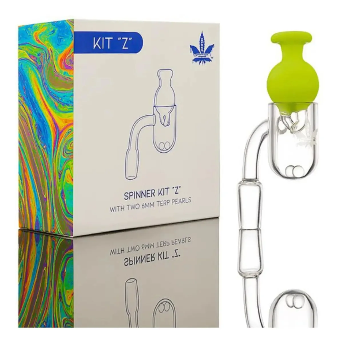 Kit de tigela de reposição Banger Dab Terp Glass Aleaf Spinner Z de 14 mm