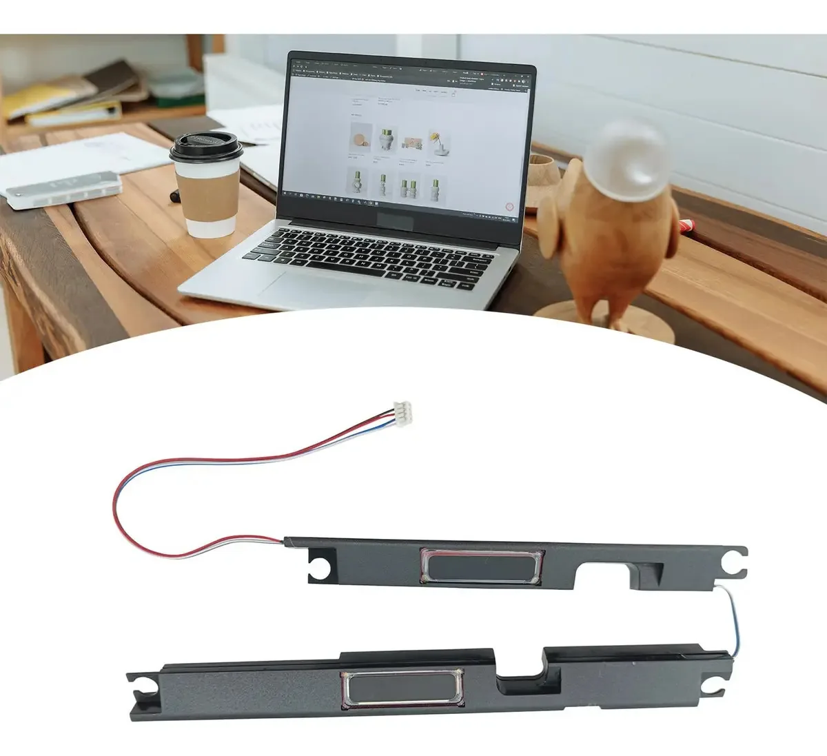 Rooyar - Alto-falantes Internos para Notebooks Precisionm7510 M7520 Pk23000qi00 para Melhorar o Som