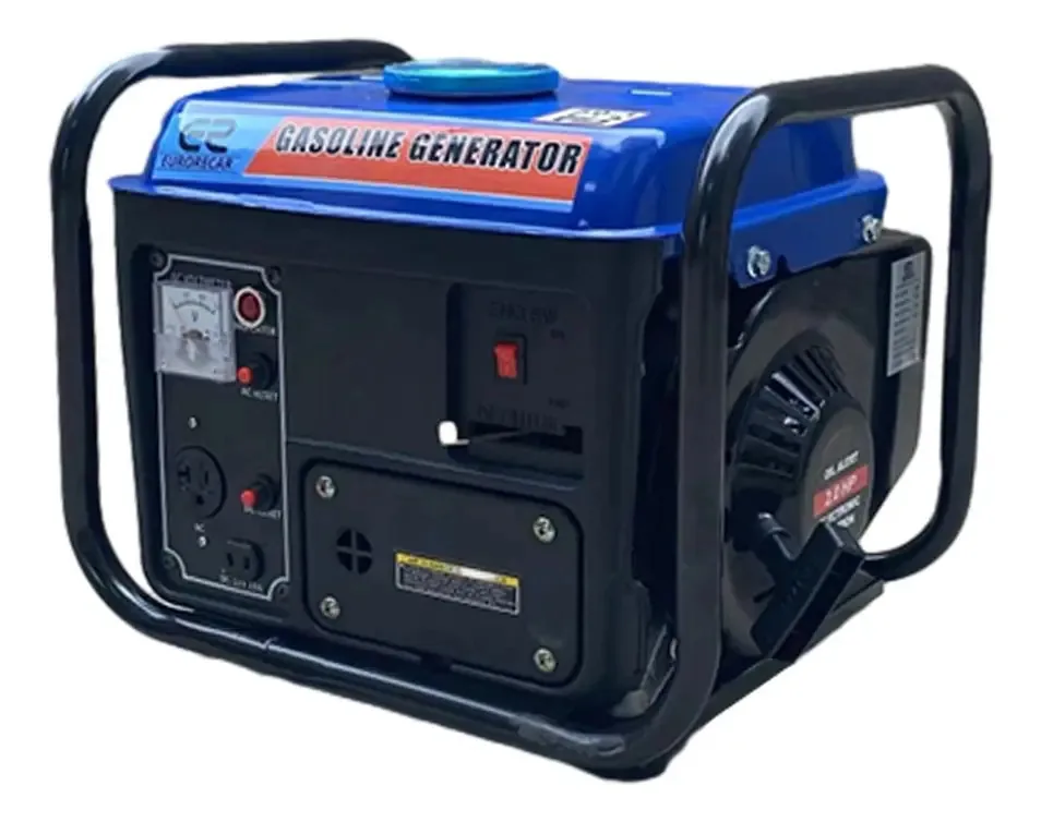 Gerador de gasolina portátil 750w 110v 60hz