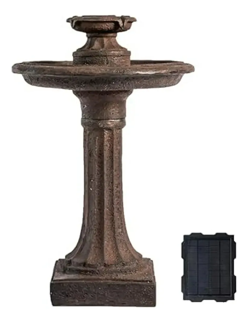 Fonte de água de mesa marrom Xbrand Am1355