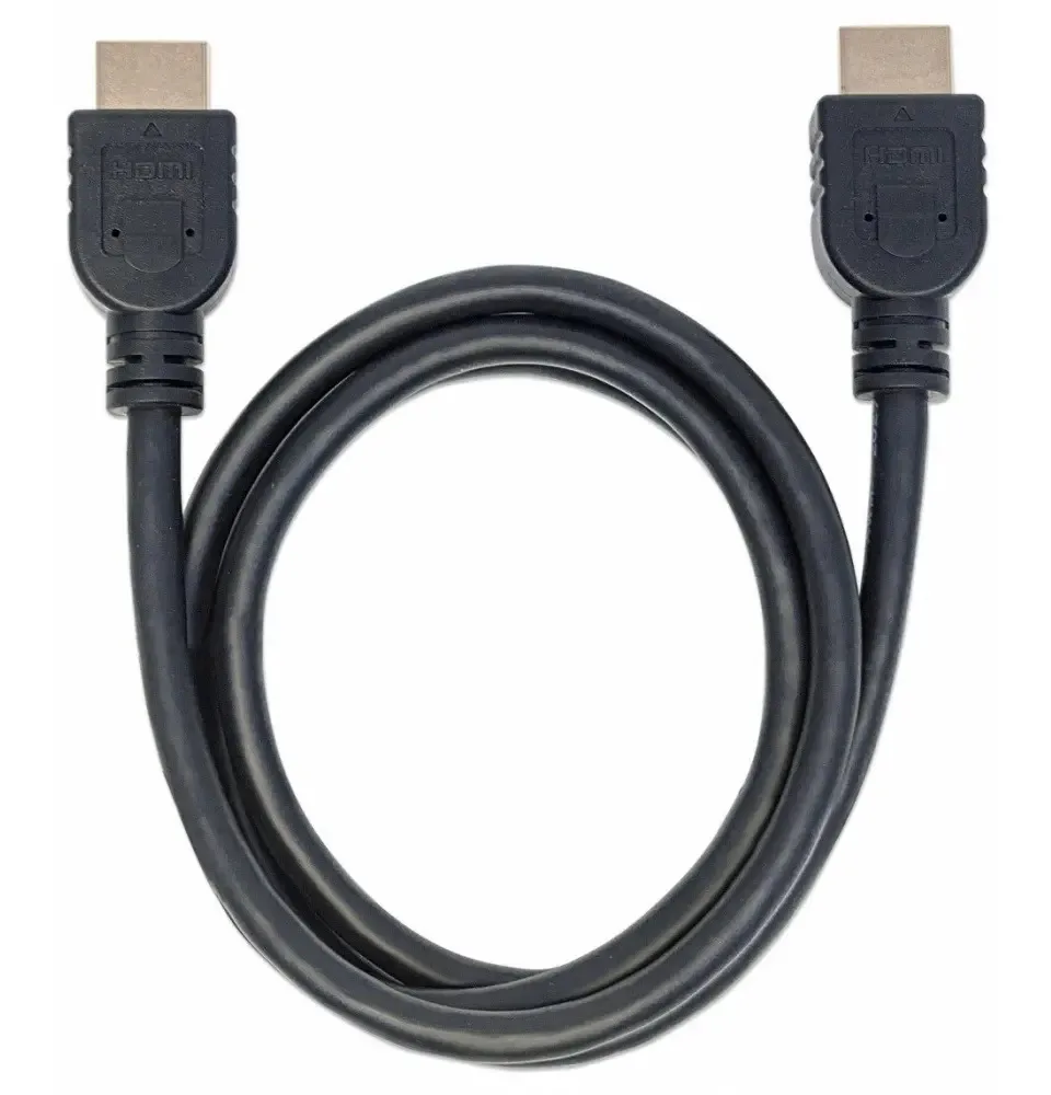 Cabo Hdmi Macho - Hdmi Macho Manhattan 1 Metro Preto/vc