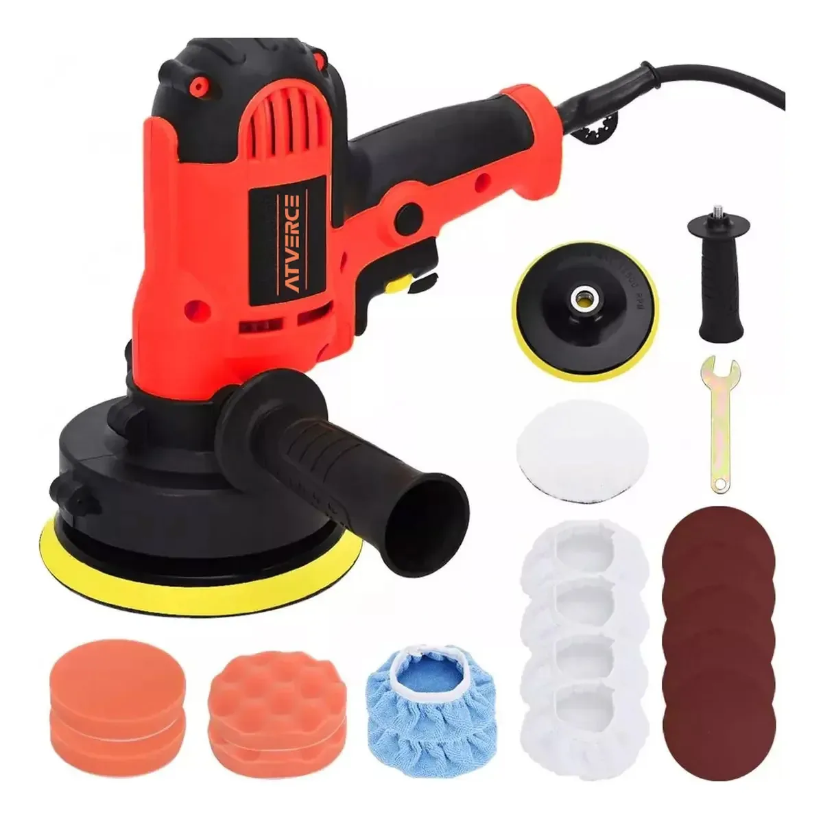 Polidor para ferramenta automotiva ajustável automaticamente 700w