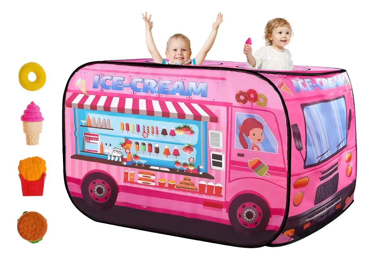 Tendas infantis para crianças | Jogos de brinquedos | Pink Car