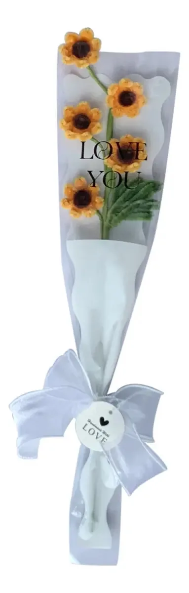 Buquês de flores de noiva de tecido eterno Muramaudi, presente para mulheres