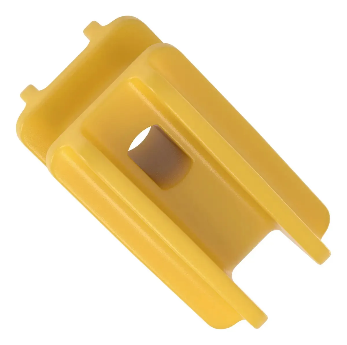 10un Isolador Castanha Quadrada 47mm Castanhola Canto Arranque Ancoragem Vergalhão Cerca Elétrica Rural Curva Cercamento Profiplast Super Reforçado Alta Isolação