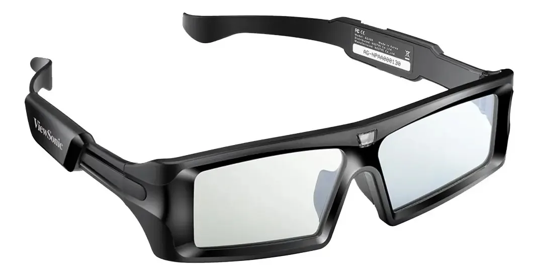 Lentes 3D ativas Viewsonic Pgd-250 Óculos 3D Óculos 3D Fs