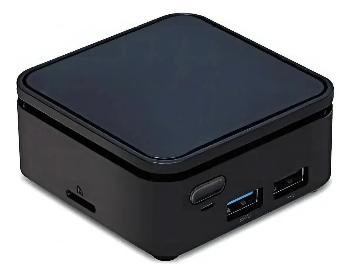 Mini PC ViewSonic NMP620-P10 com exibição 4K UHD.