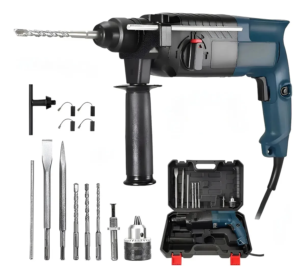 Martelo rotativo, furadeira, cinzel, martelo rotativo 1200w