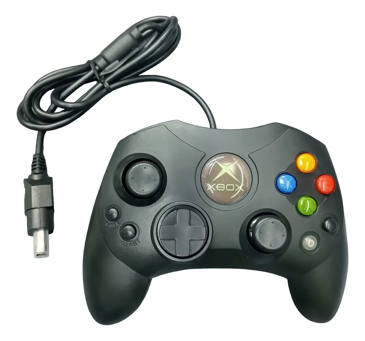 Controlador preto genérico Xbox Classic