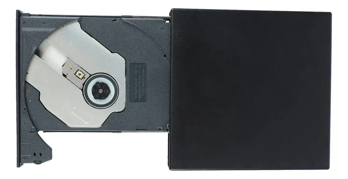 Gravador de DVD Airshi, unidade de DVD externa USB 2.0 amplamente compatível para laptop