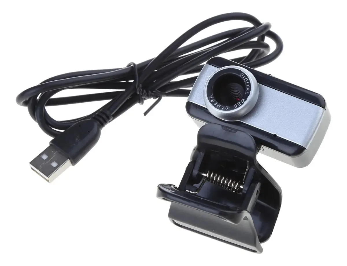 Boxidixi - Webcam Portátil Leve para Laptop, Computador, Webcam, Microfone Estéreo Integrado, Câmera de Computador, Videochamada Completa