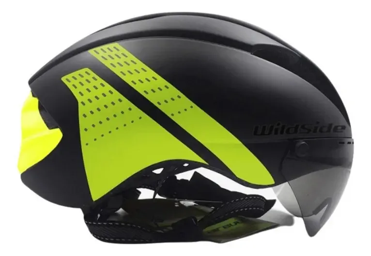 Capacetes de segurança verdes para bicicletas de estrada Mtb tamanho L57-61cm