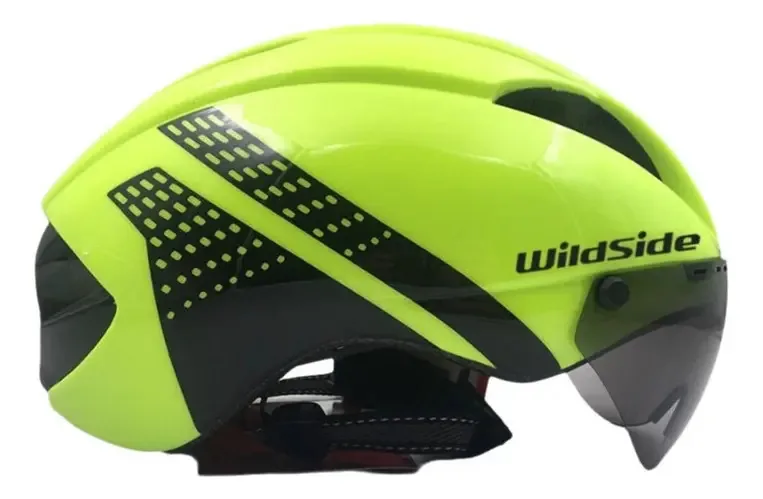 Capacetes de segurança para bicicletas de estrada Mtb, cor verde-preto, tamanho L57-61 cm