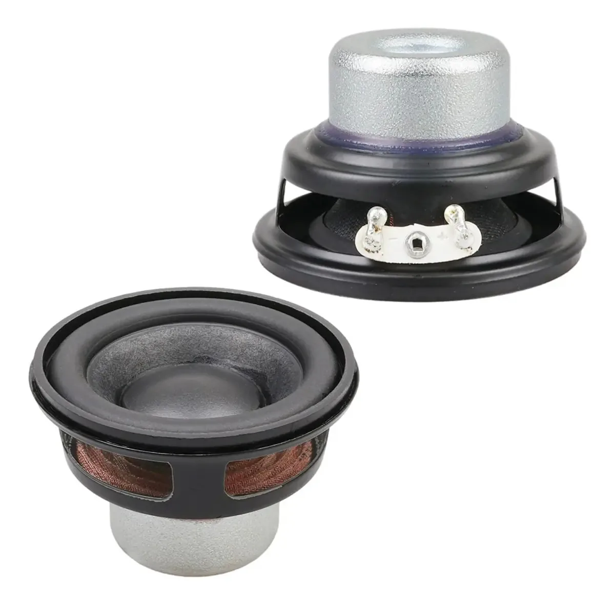 Potentes Ímãs Internos De Alto-falante De Frequência Completa De 52 Mm, 4 Ohms, 12 W, Par De Cornetas Com Graves Para Alto-falante Auditivo, 2 Unidades