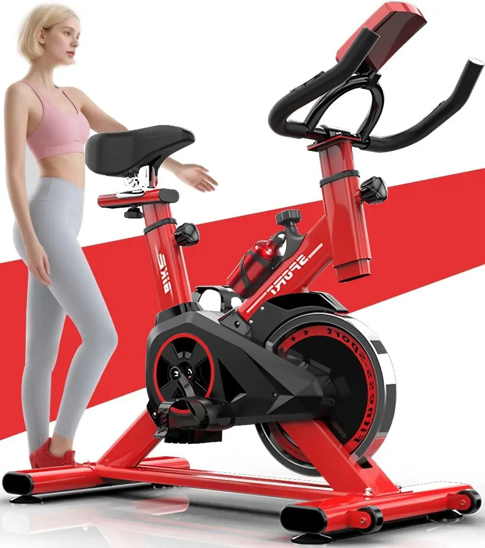 Bike Ergometrica Spinning Bicicleta Ergometrica Profissional Vermelho
