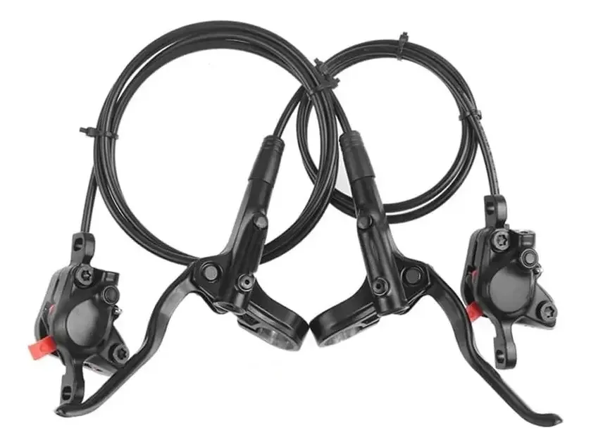 Para par hidráulico Shimano Mt200, pinça e freios de pastilhas