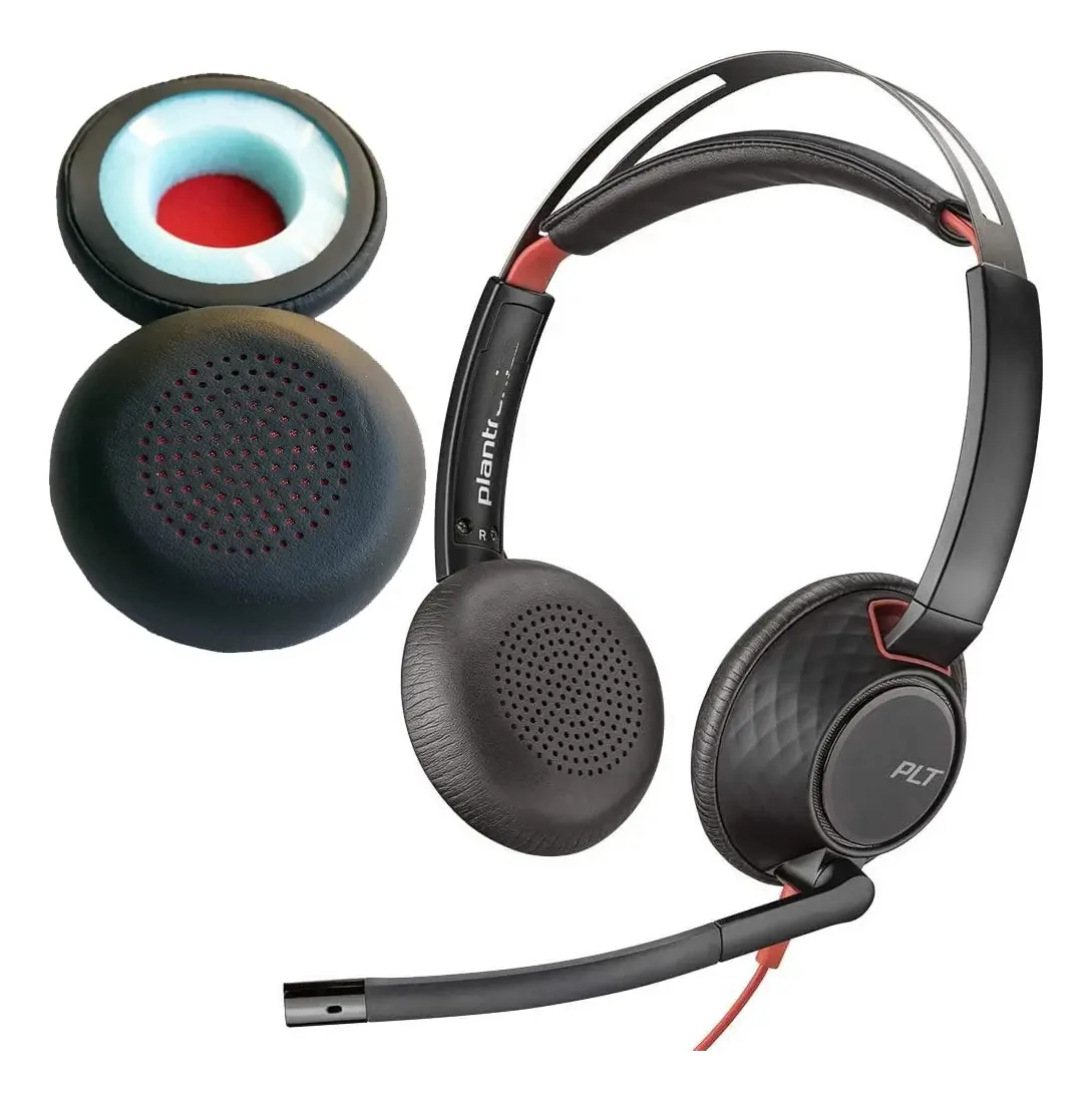 V-mota Para Ouvidos Para Ouvidos 207576-01 Compatíveis Com Plantronics Blackwire 5210 / 5220 / 7220, Bw5210 5220 7220, Fones de Ouvido, Para Ouvidos De Para 1