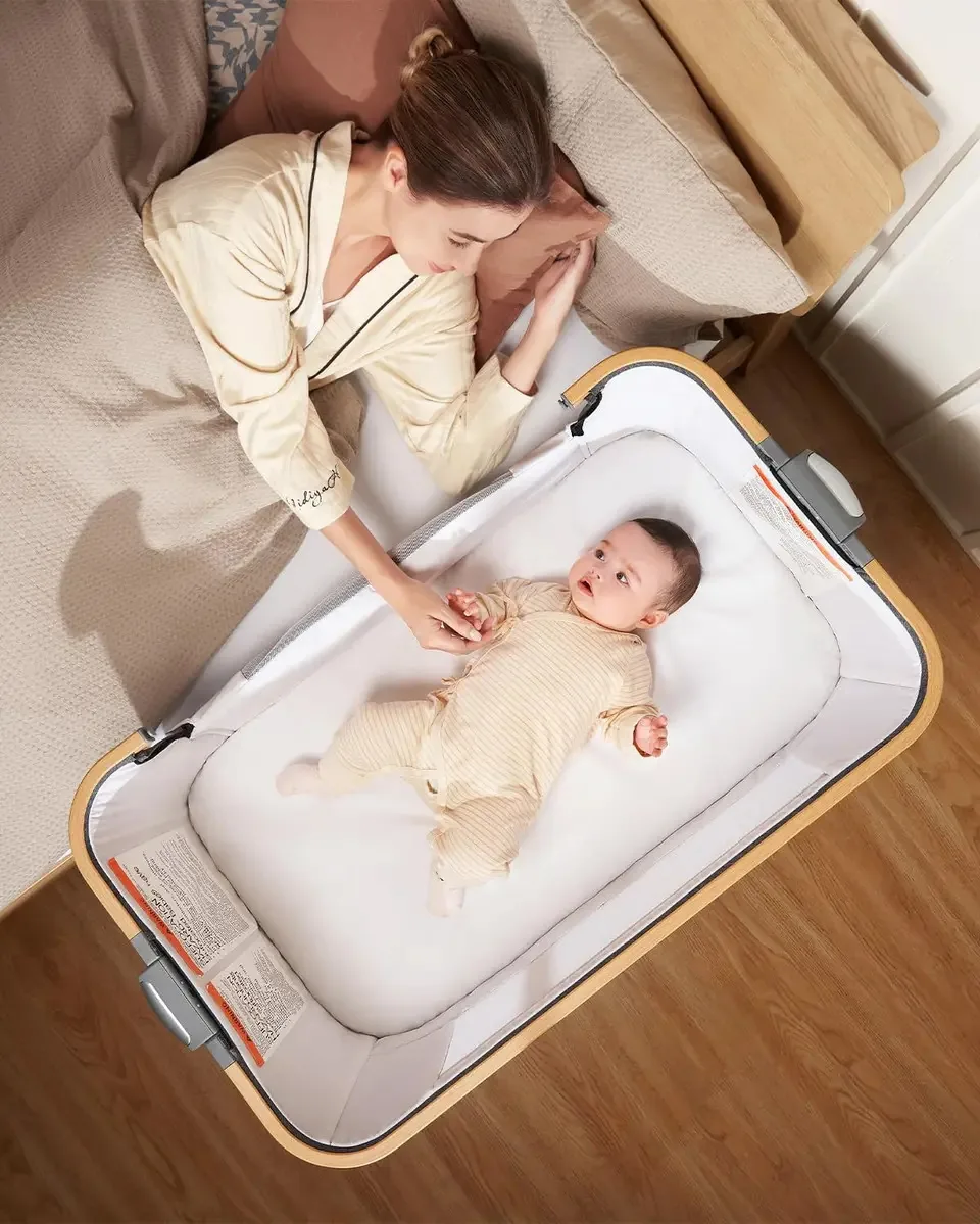 Roupa de cama confortável e segura para bebês