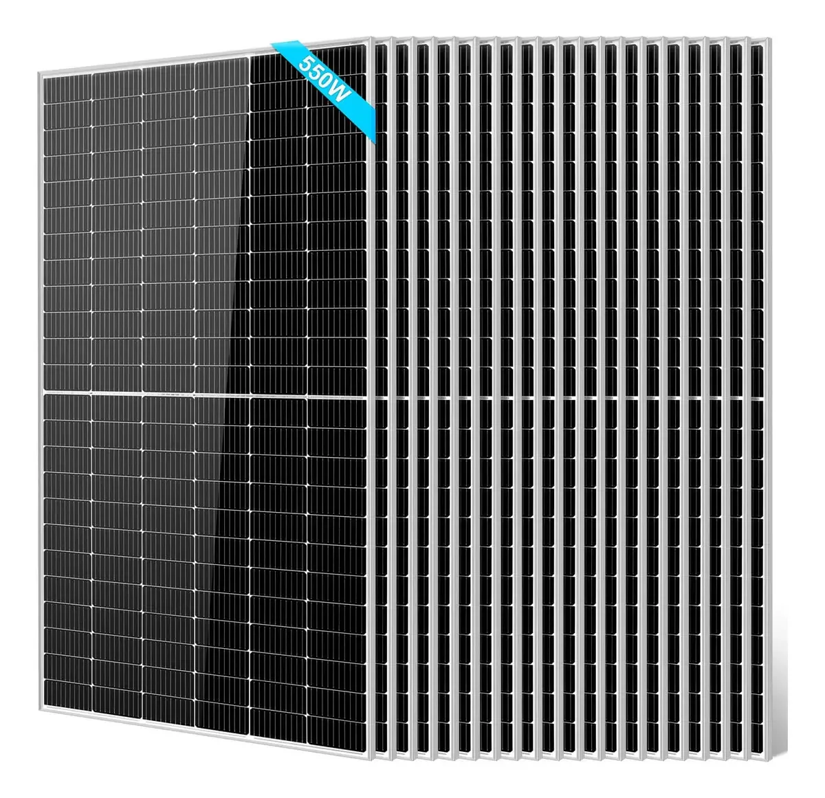 Sungoldpower - 20 painéis solares monocristalinos de 550 W