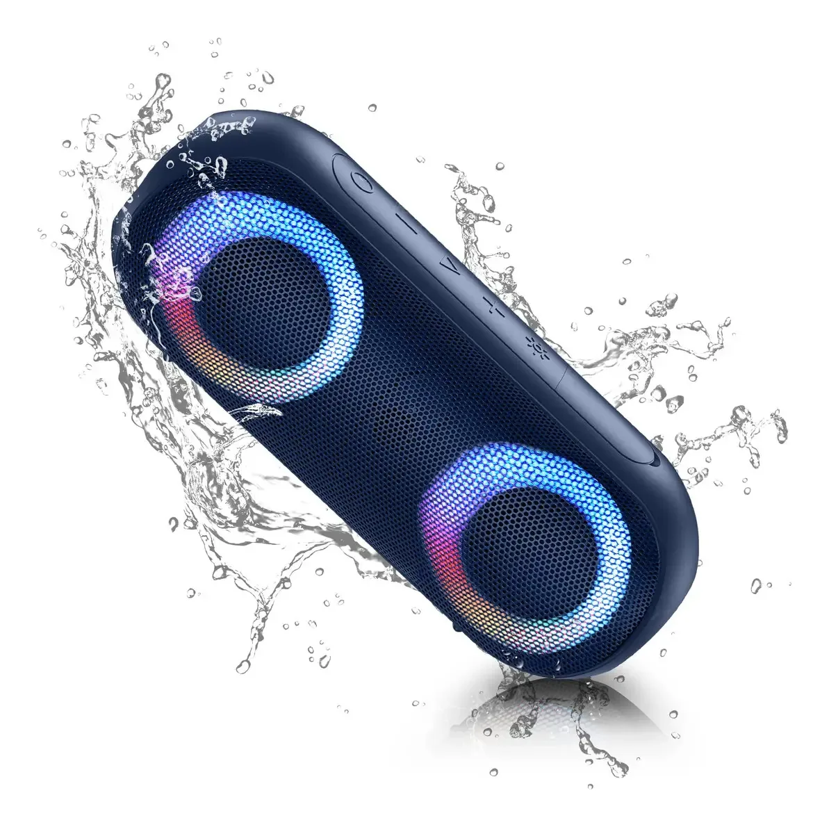Alto-falantes Bluetooth Notabrick, alto-falantes portáteis sem fio. Cor: azul