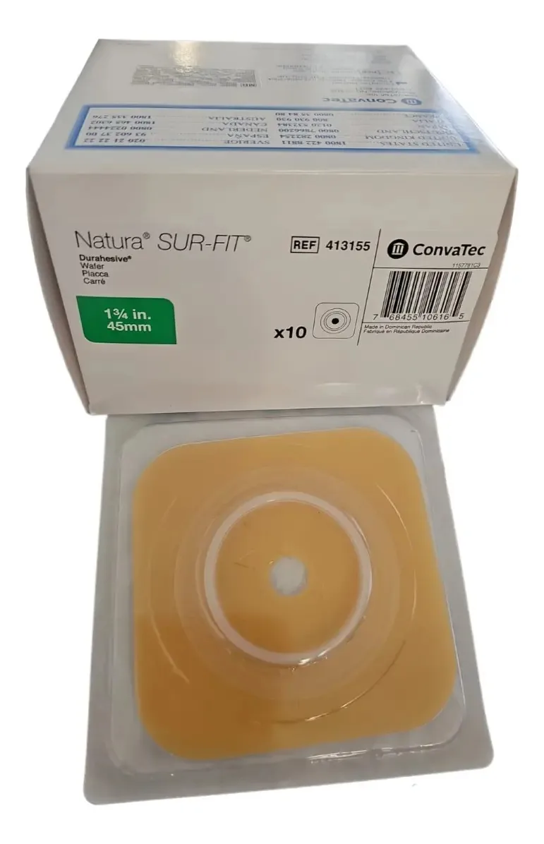 Placa Colostomica Transparen de 10 mm - Convatec (413155) V/a