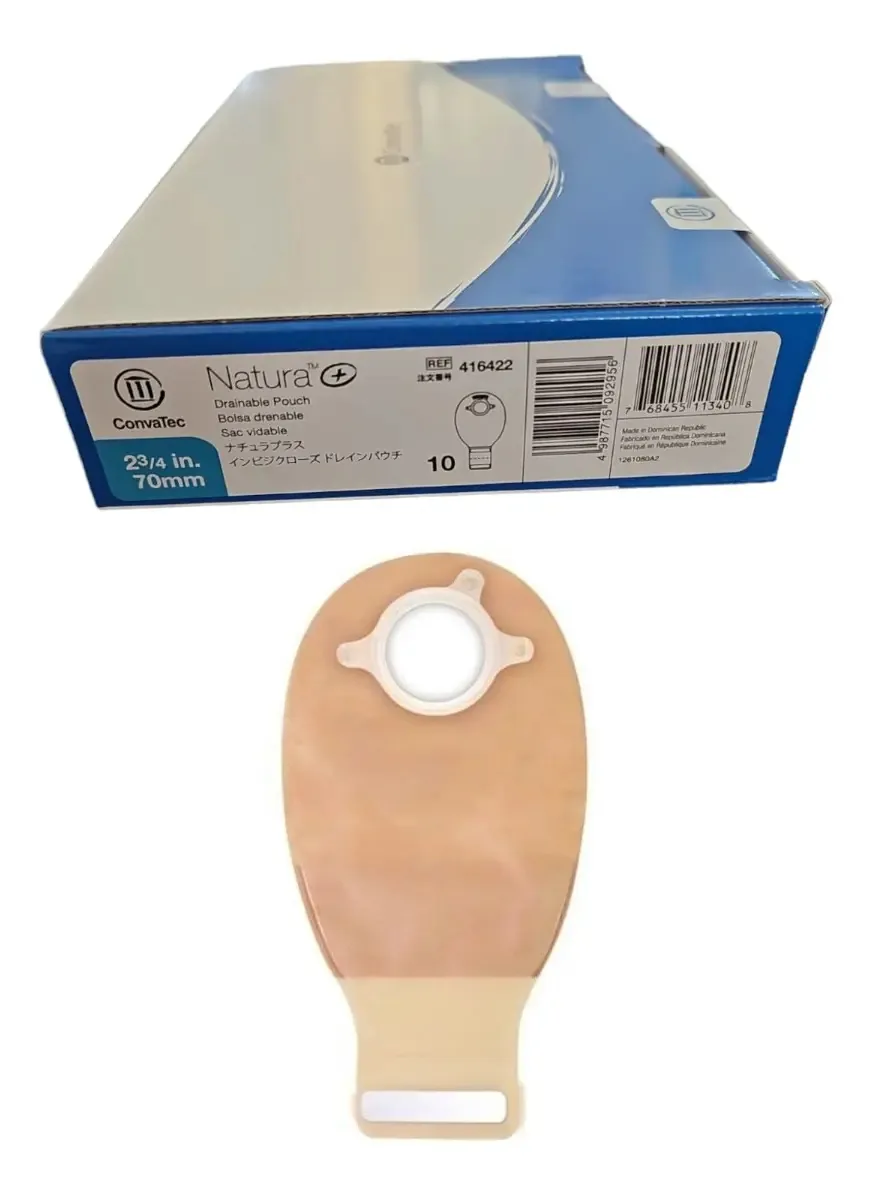 Bolsa de colostomia 10 opaca de 70 mm - Convatec. (416422) V/a