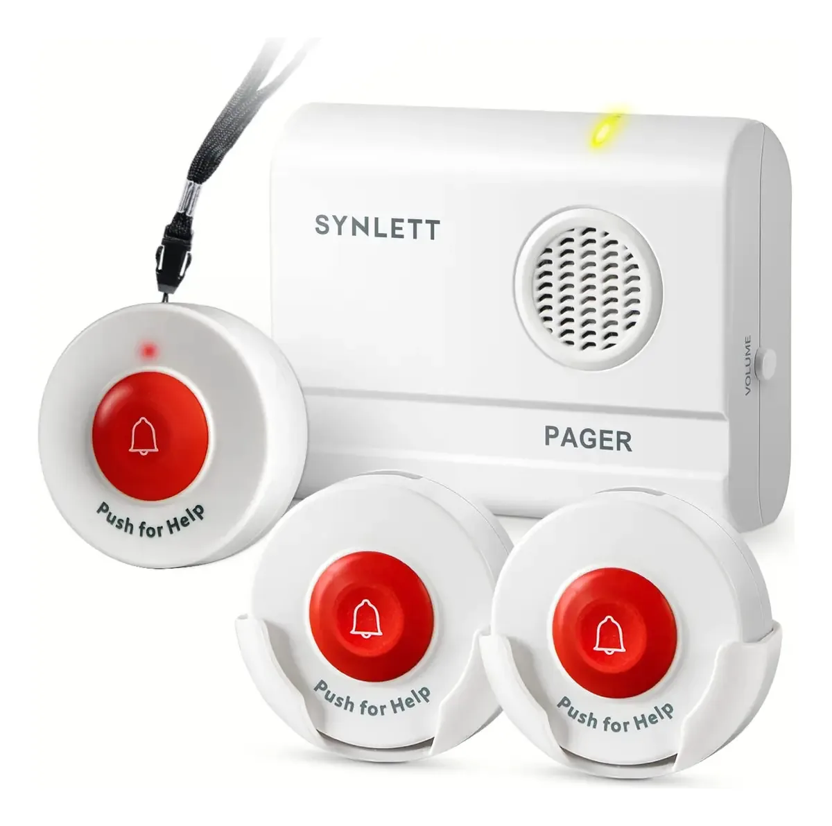 Sistema de alerta SOS sem fio Synlett 3 botões 1