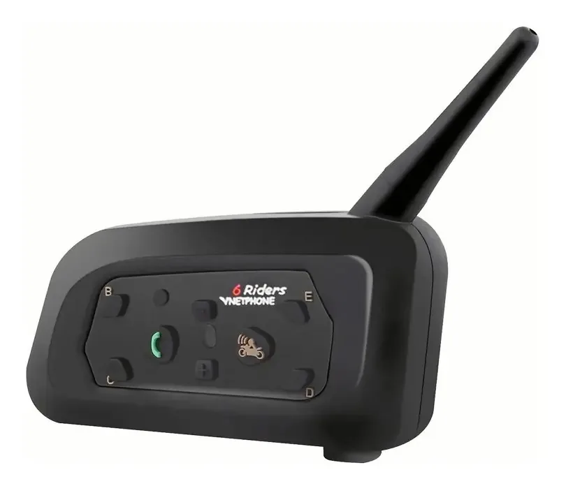 Intercomunicador Vnetphone V6 Capacete De Moto