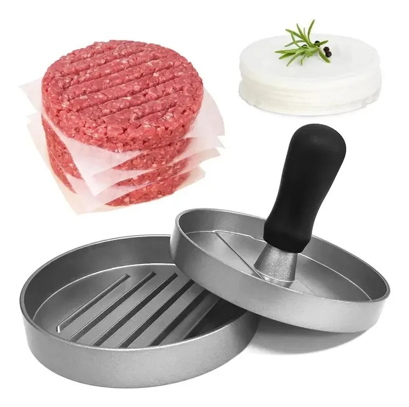 Leden Hamburger Press Máquina de prensa de hambúrguer