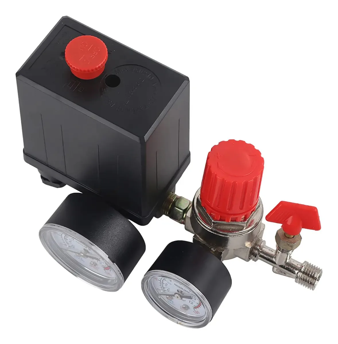Interruptor de Pressão e Válvula para Compressor de Ar