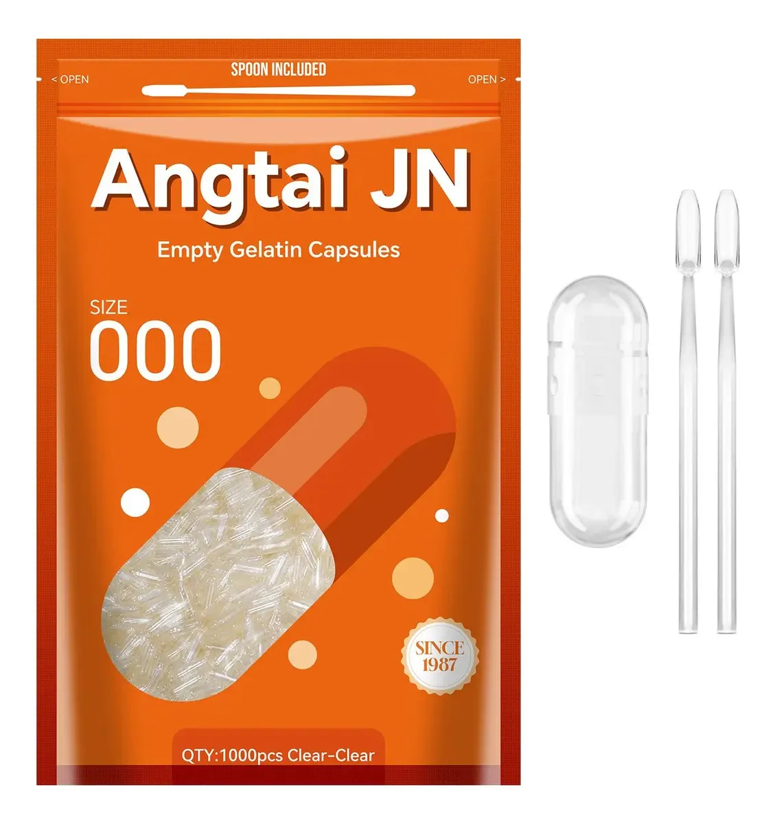 Cápsulas De Gelatina Vazias Antai In Size 000 1000 Unidades