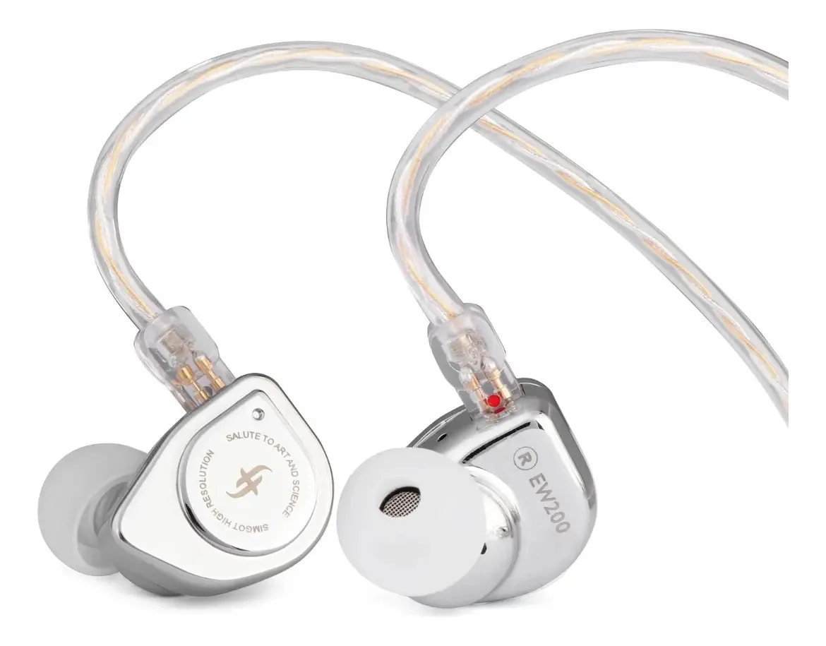 Fones De Ouvido Intra-auriculares Simgot Ew200 Hifi Fones De