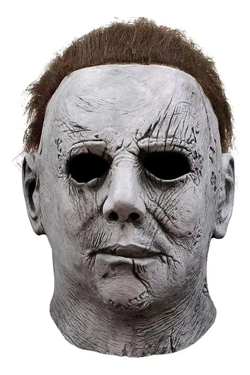 Máscara Látex Michael Scary Cosplay Fantasia Halloween Festa