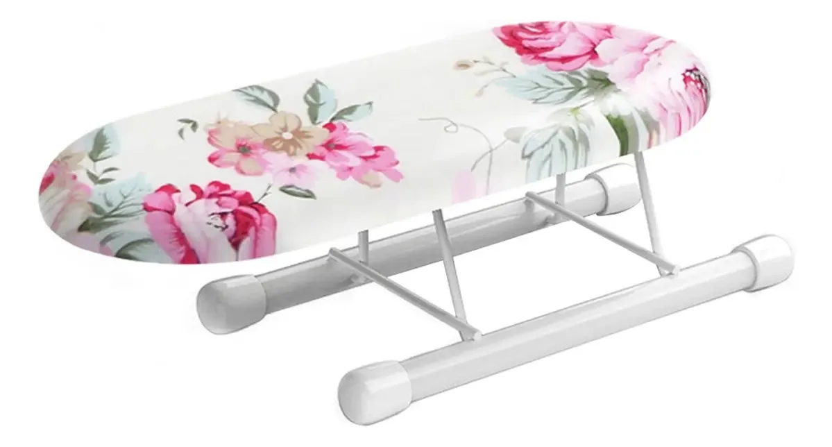 Mini tábua de passar roupa Khakho, mesa, tábua de passar roupa, aba