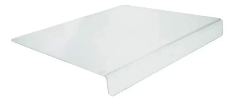 Placa de corte acrílica, tábua de corte transparente para