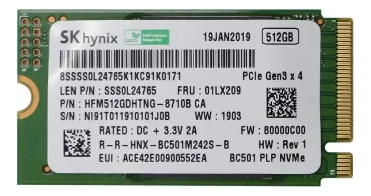 Notebook 512gb Ssd