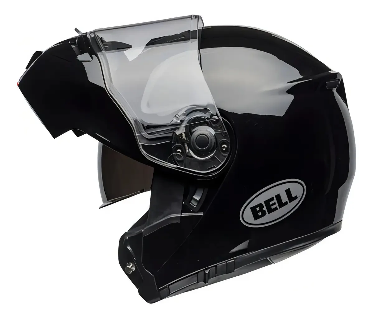 Capacete Bell Srt Modular Solid Preto Tamanho do capacete 64