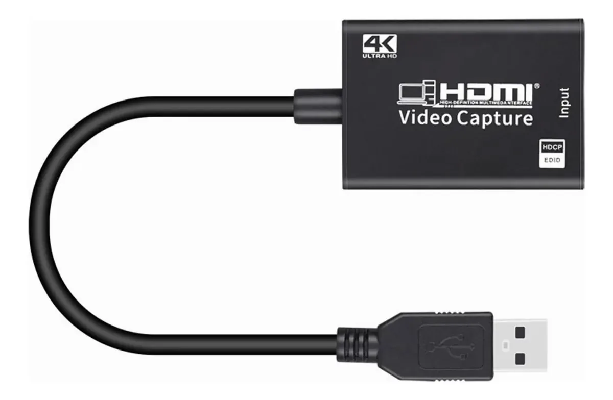 Placa de captura de vídeo Hdmi para Usb 4k Usb 3.0