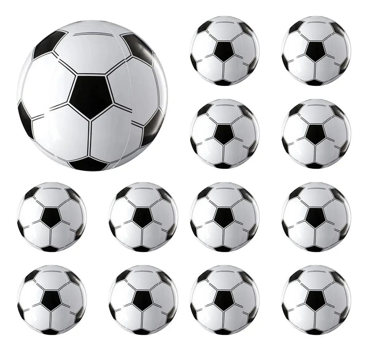 Bolas de futebol de praia infláveis Jowryer 12