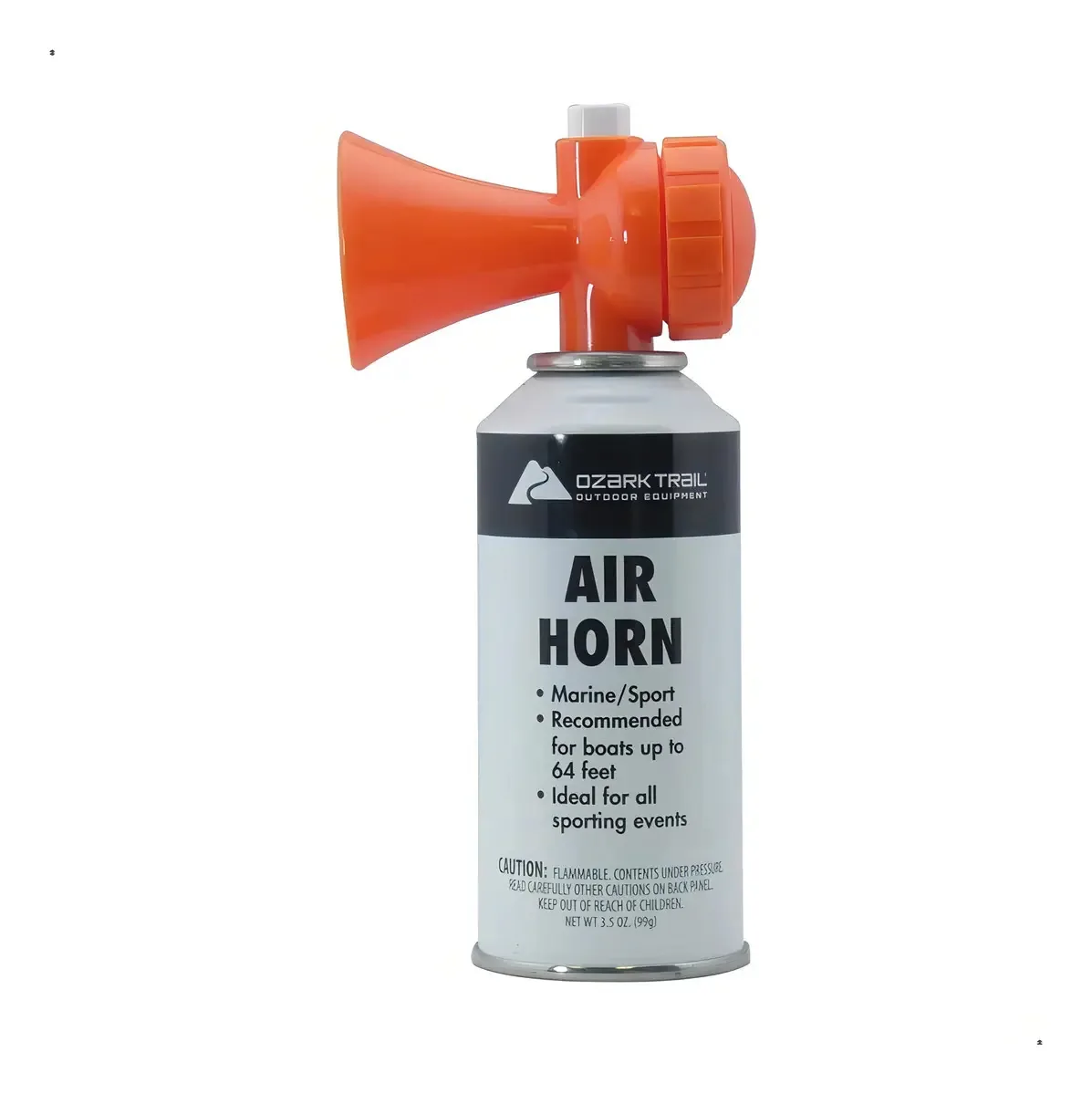Buzina de segurança Ozark Trail Air Horn de 3,5 onças