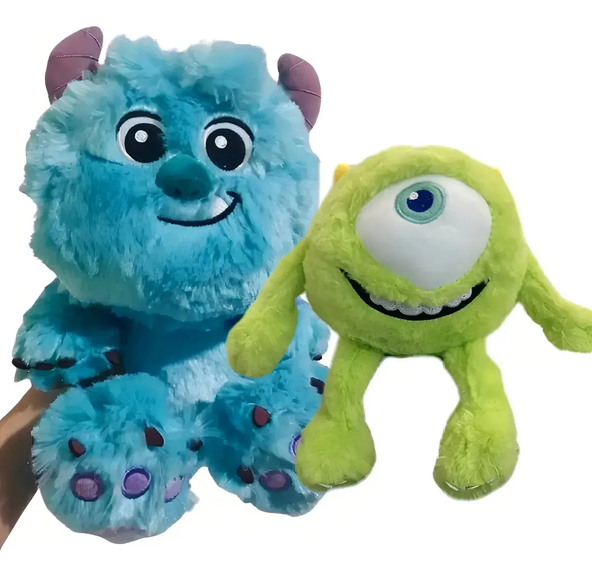 Pelúcias Monstros S.A. Sullivan e Mike kit 2 | Bonecos Fofinhos Macios para Presente