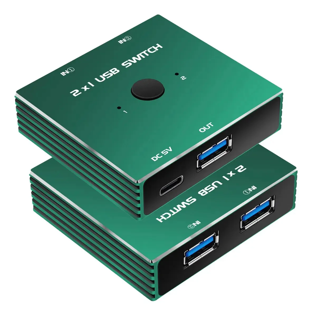 Usb 3.0 Switcher 2 Em 1 Saída