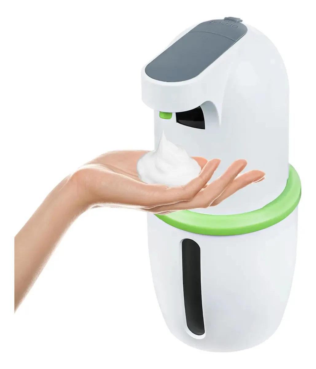 Dispensador de sabonete para mãos Paradmas-01 dispensador de sabão branco-01 dispensador de sabonete-01