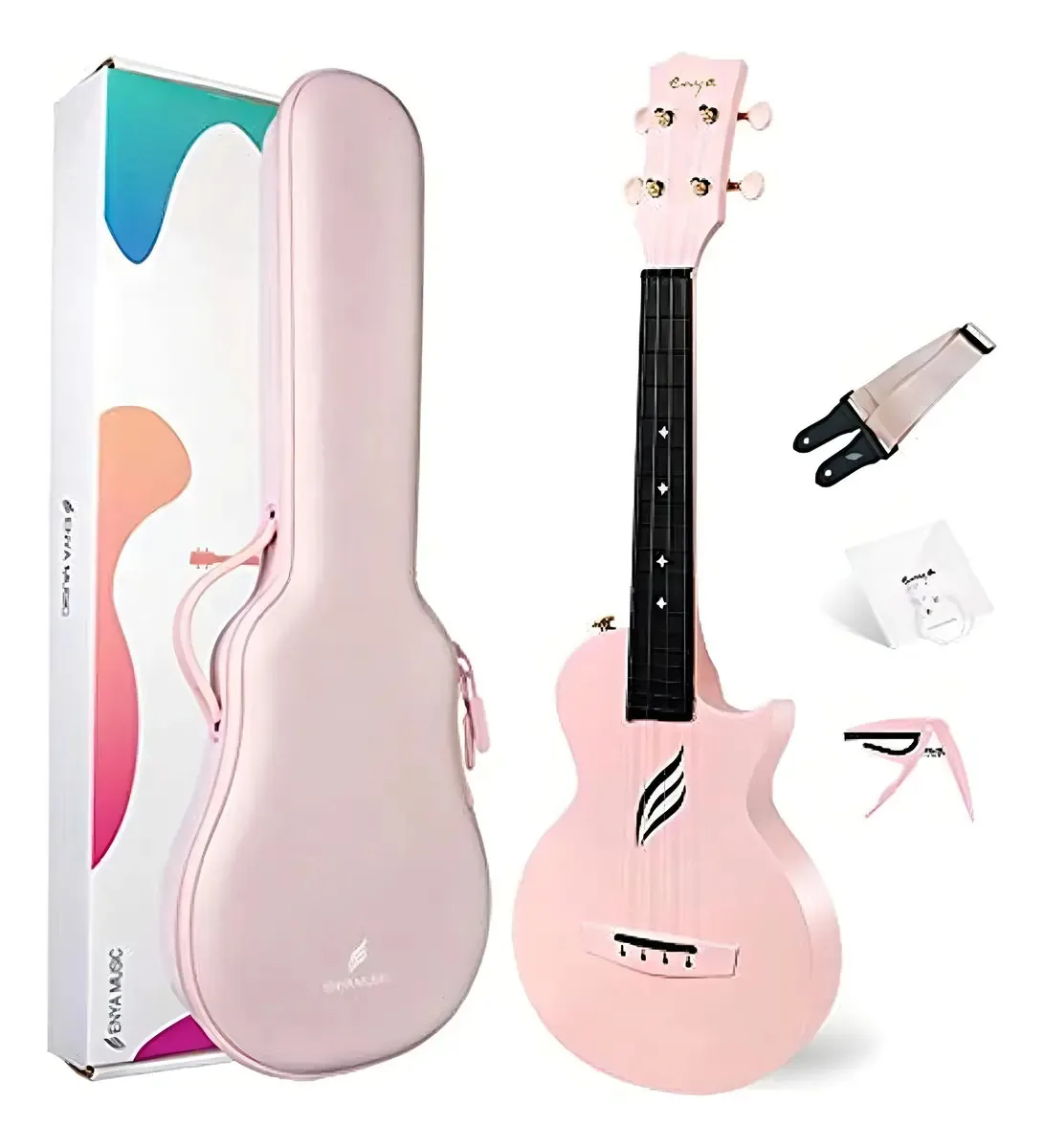 Ukulele de concerto Enya Nova U Pink