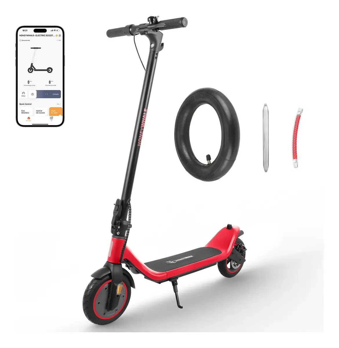 Scooter elétrico Honey Whale M1