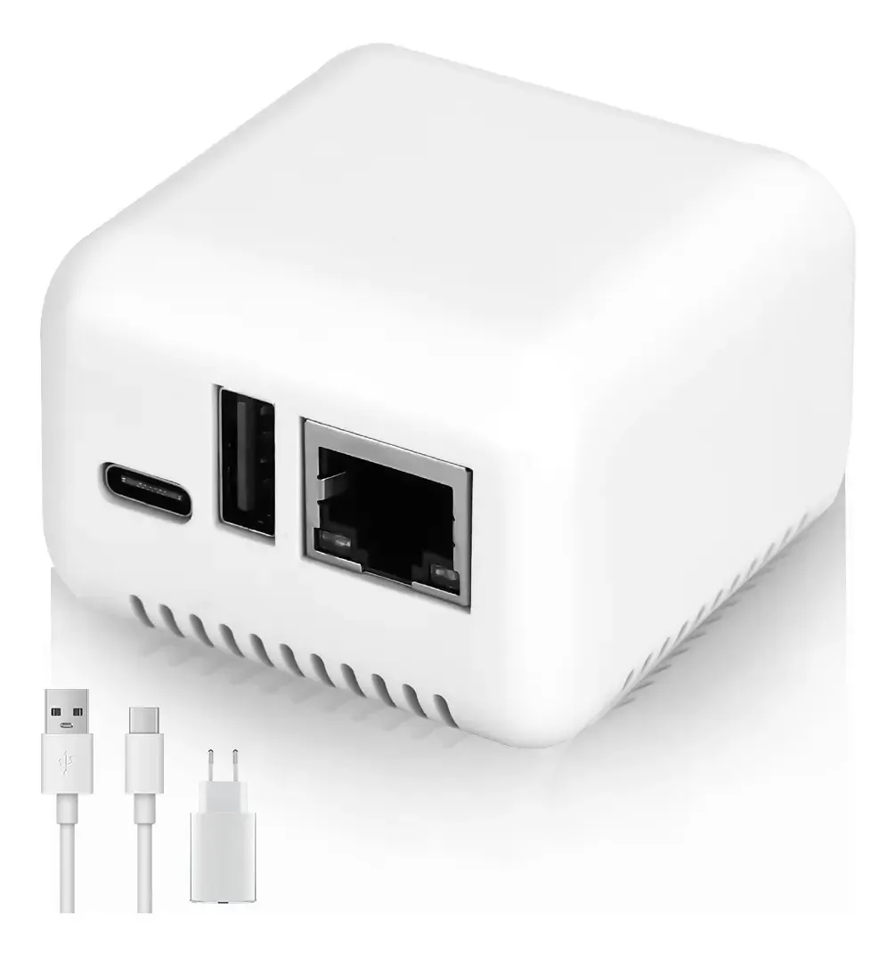 Print Server Servidor Proxy De Impressão Usb C/porta Usb 2.0