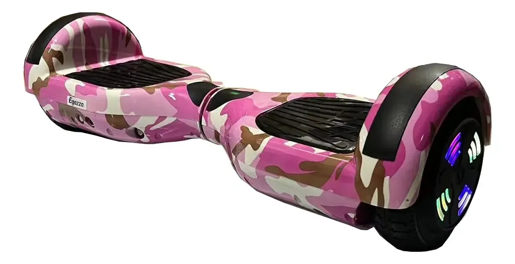Skate elétrico hoverboard Egazza Hoverboard K5 Rosa-claro 6.5"