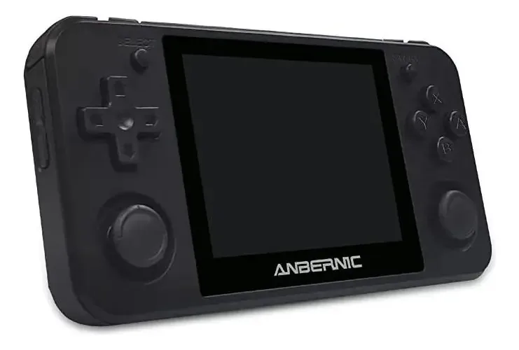 Haihuang Rg350p - Handheld Game Console, Connect and Play Video Games with 32 G TF Card, 2500 Classic Games, 3.5 Inch HD Portable Screen Compatible with HDMI Output (black) 10000